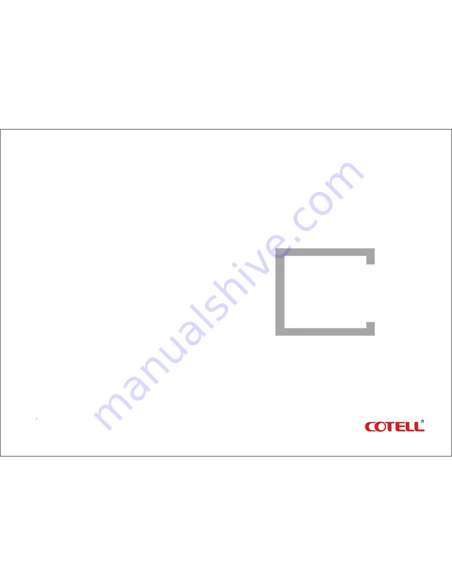 Cotell CT692A(1S) User Manual Download Page 1