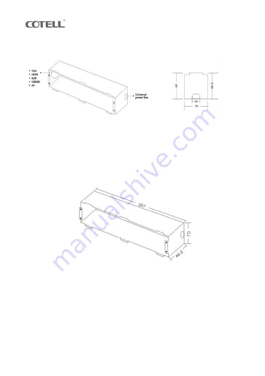 Cotell IH2500B Installation Manual Download Page 4