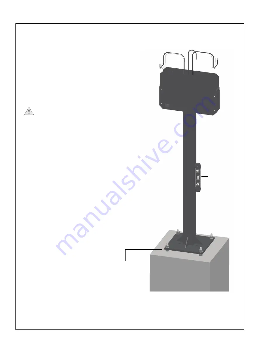 Coulomb Technologies ChargePoint CT500-DSTAND Installation Manual Download Page 14