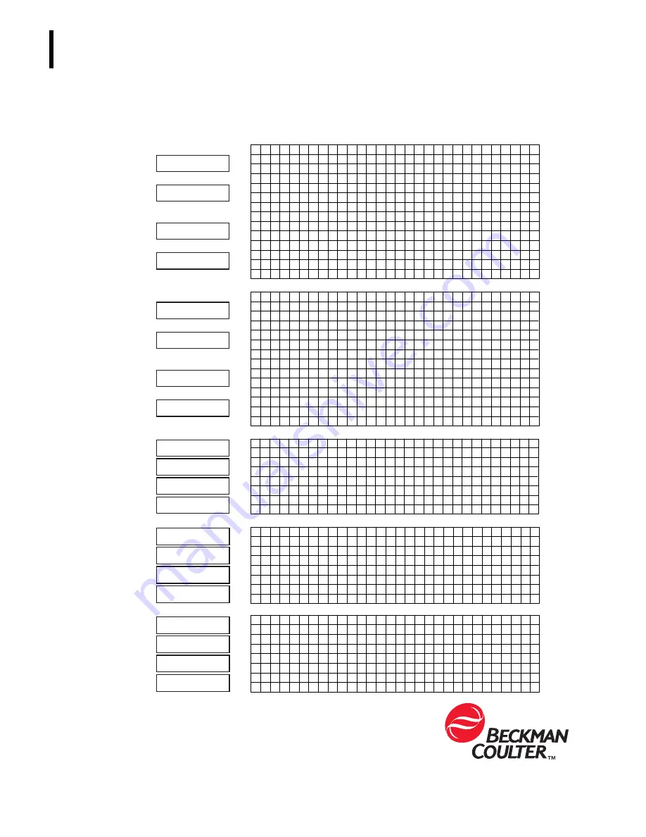 COULTER HmX Hematology Analyzer Скачать руководство пользователя страница 96