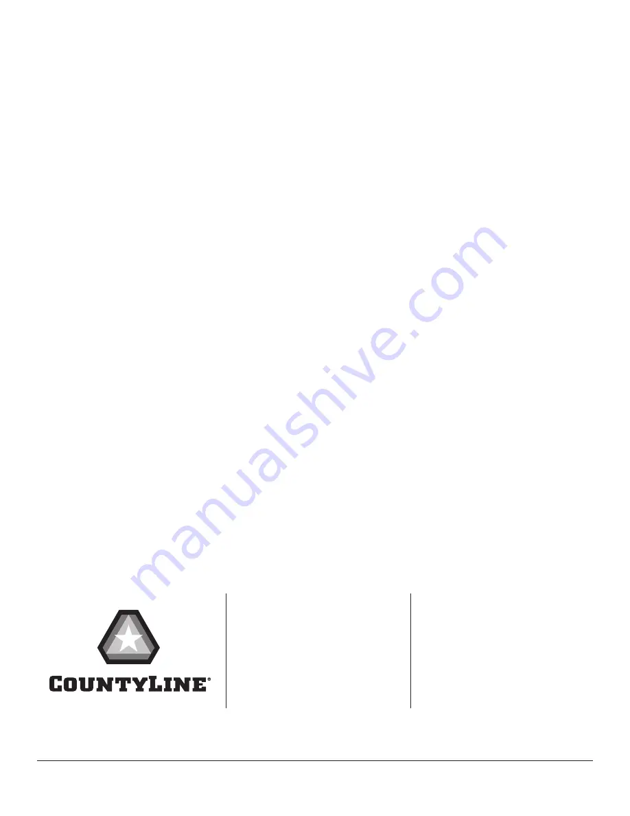 CountyLine 20969 Operator'S Manual Download Page 32