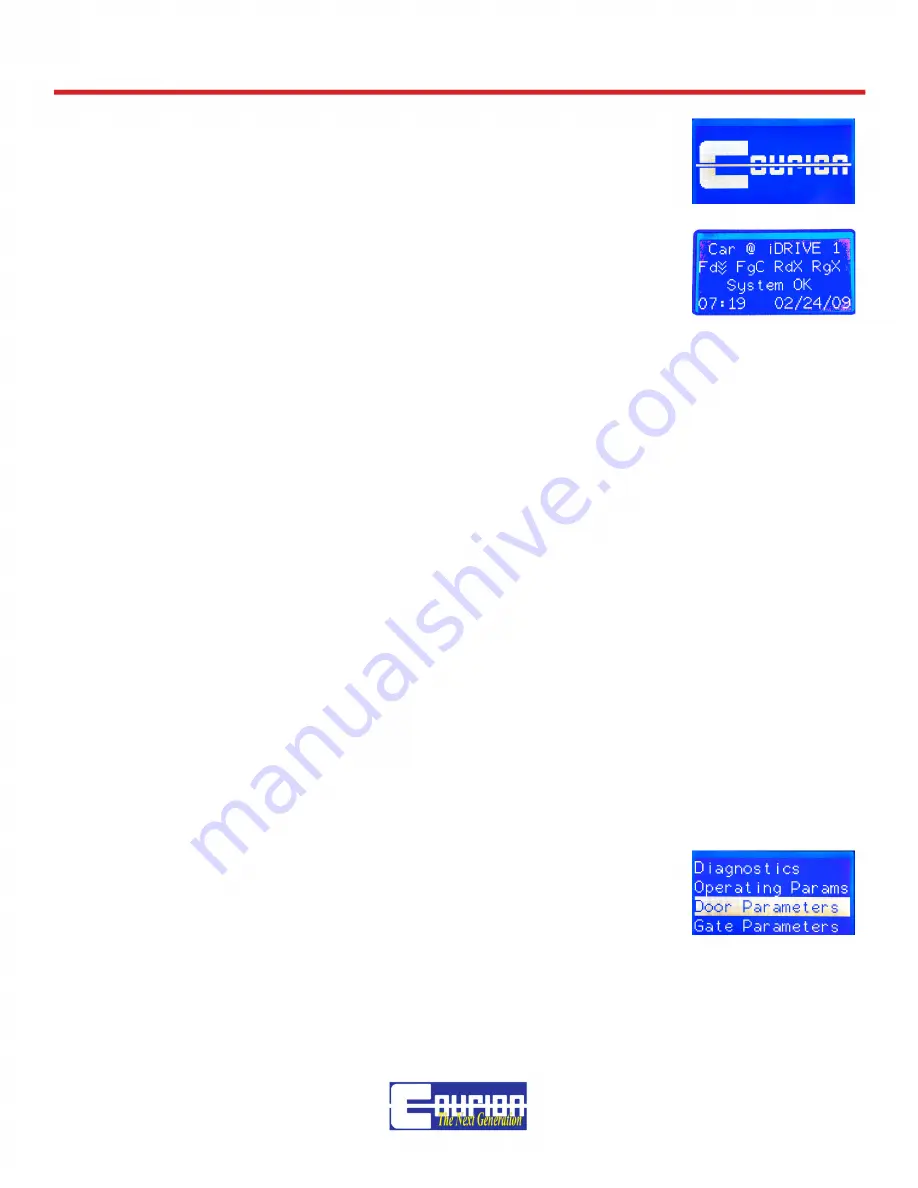 Courion iDRIVE System Manual Download Page 12