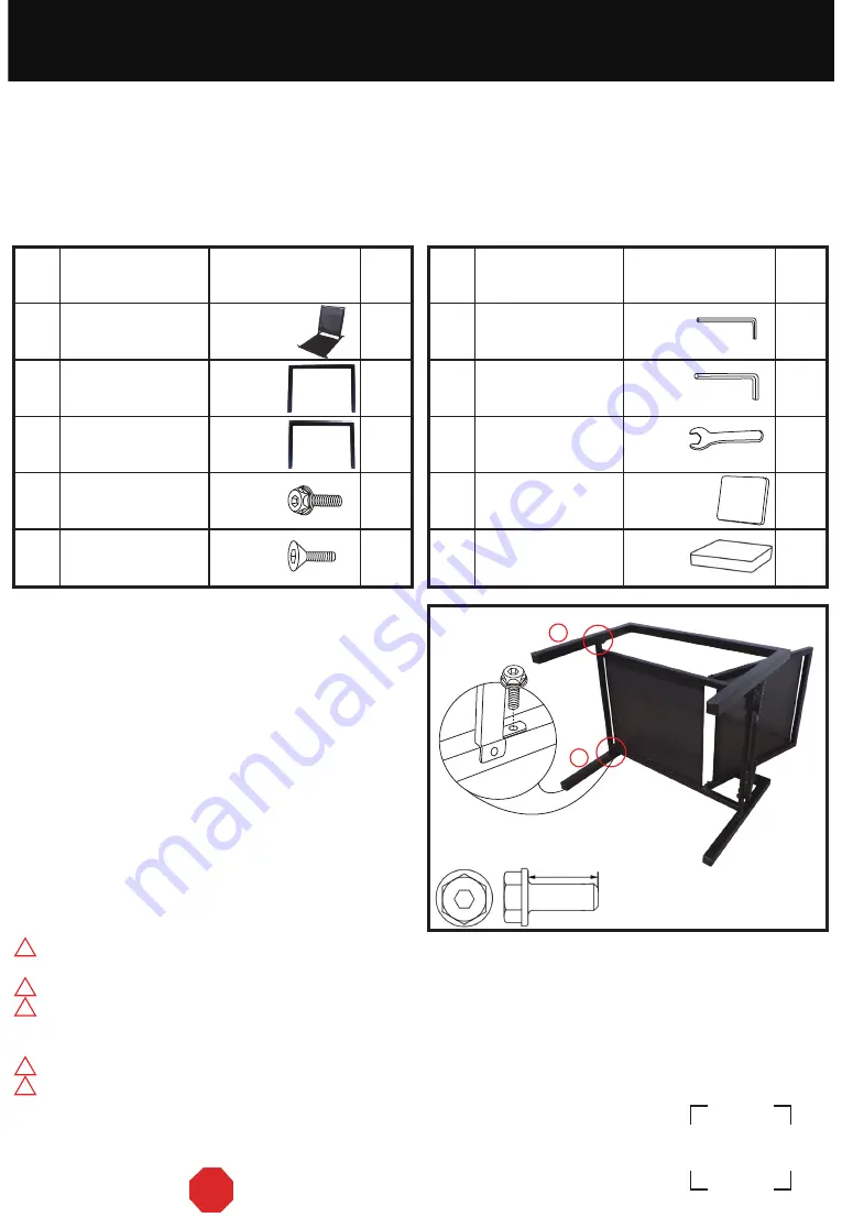 Courtyard Creations KTS751G Скачать руководство пользователя страница 3