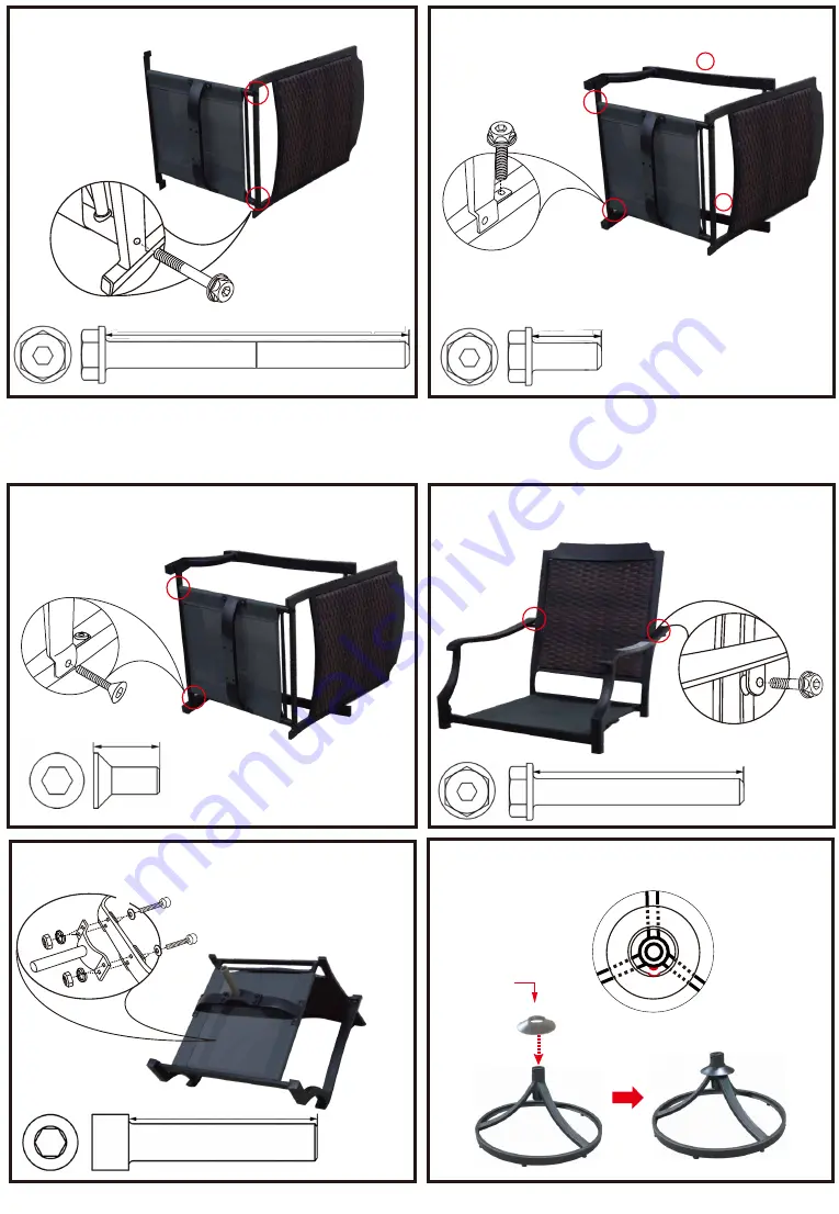 Courtyard Creations RTS869K Assembly Instructions Download Page 2