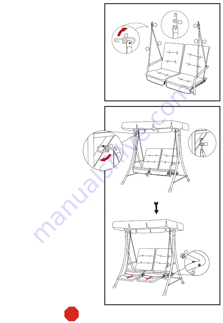 Courtyard Creations RUS426K-WM Assembly Instructions Manual Download Page 6