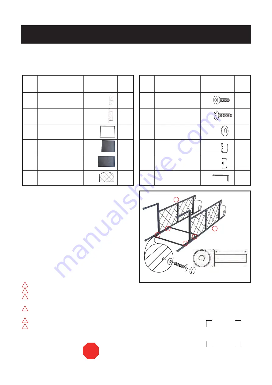 Courtyard Creations XLS005M-WM Скачать руководство пользователя страница 1