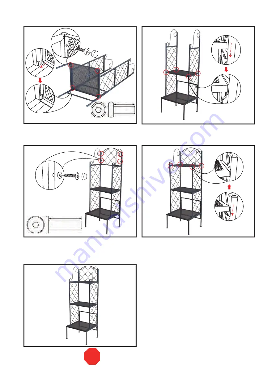 Courtyard Creations XLS005M-WM Скачать руководство пользователя страница 2