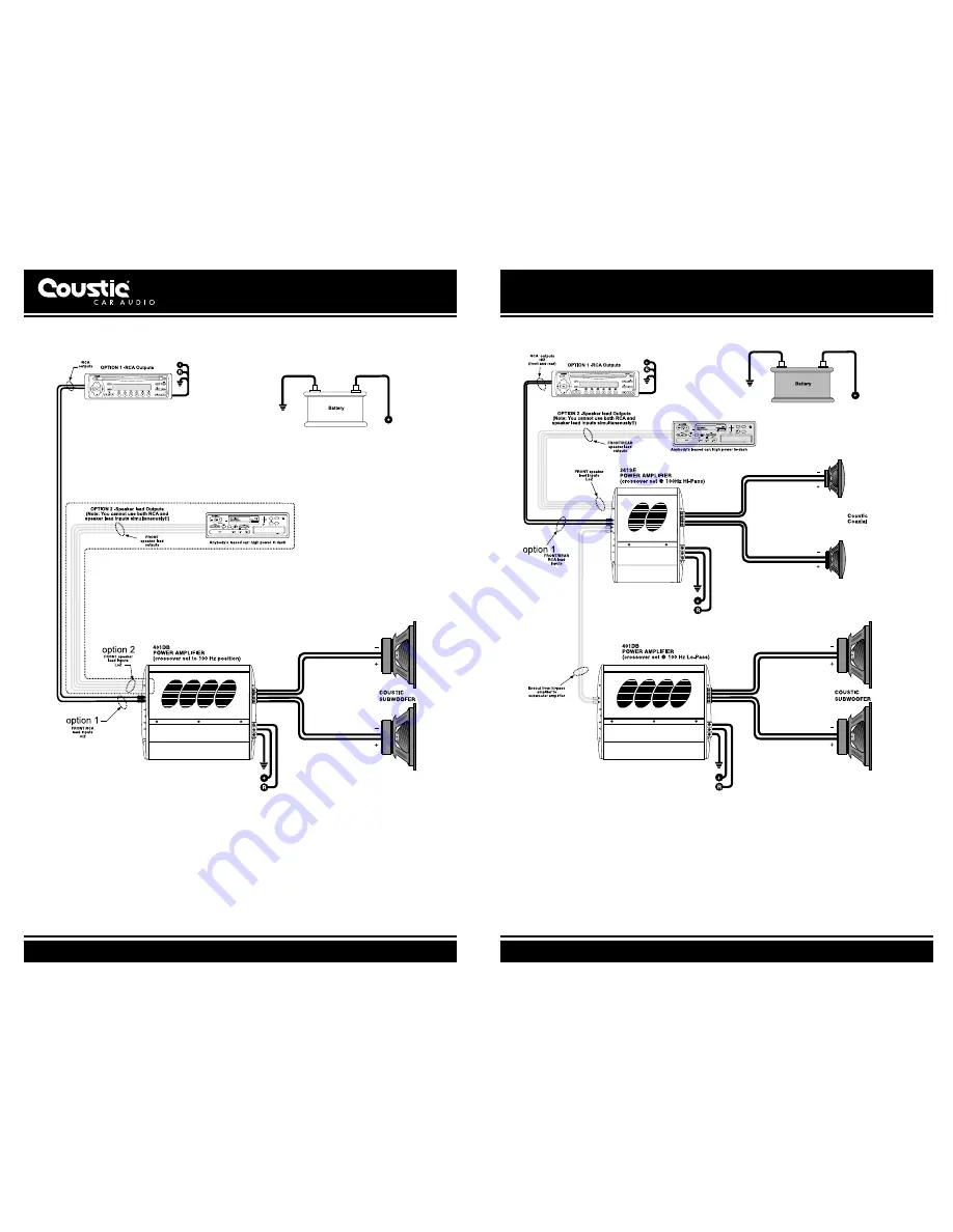 Coustic 401DB Owner'S Manual Download Page 13