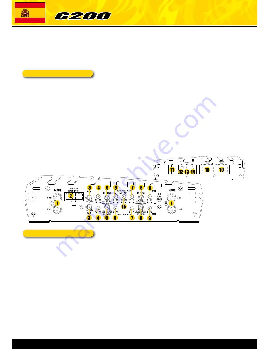 Coustic c200 Owner'S Manual Download Page 10