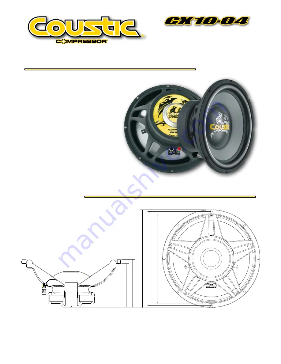 Coustic CX-1004 Скачать руководство пользователя страница 2