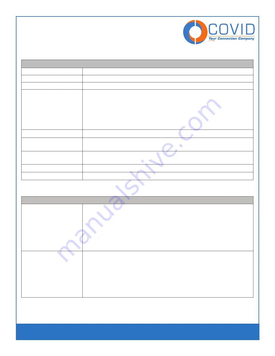 Covid EHB-200 User Manual Download Page 4