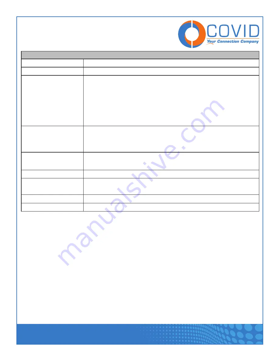 Covid P31H-01 User Manual Download Page 5