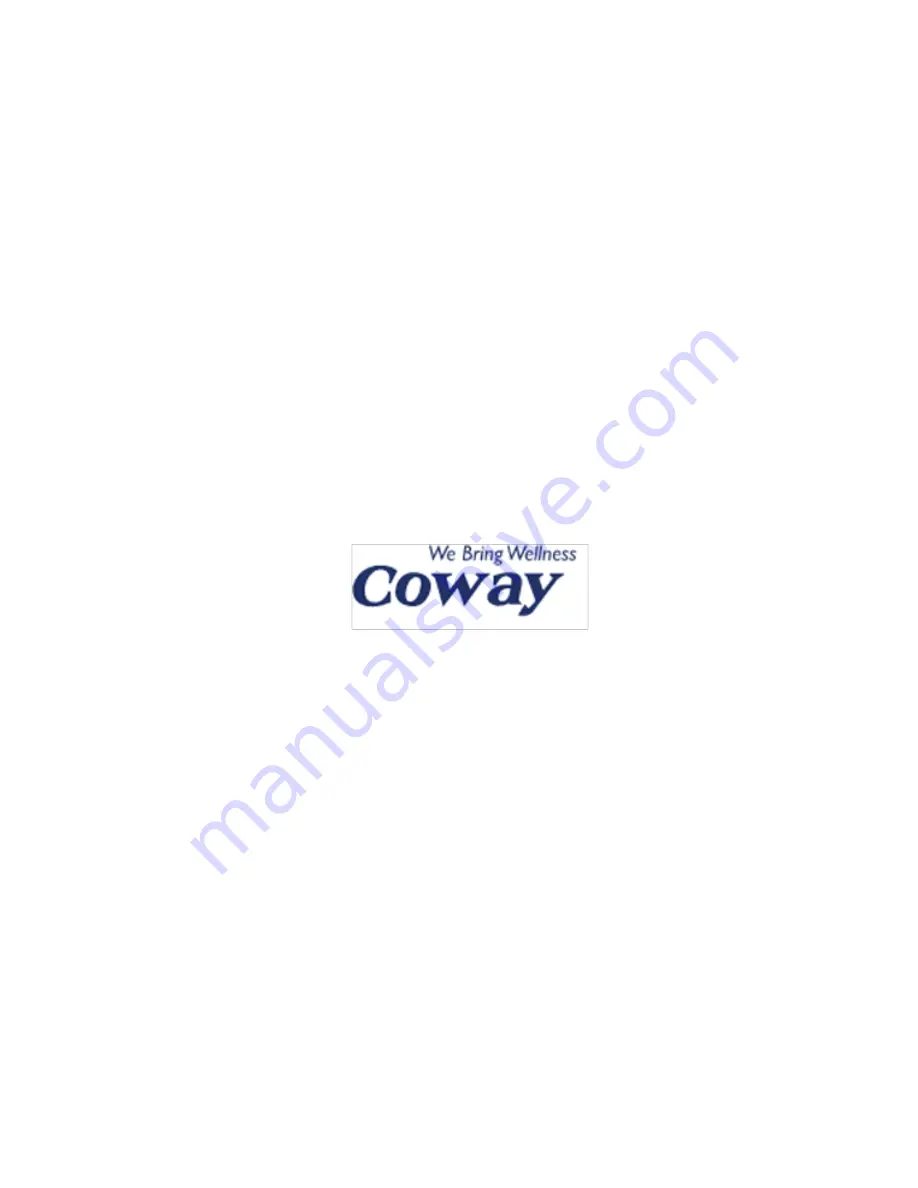 Coway p-210n Скачать руководство пользователя страница 4