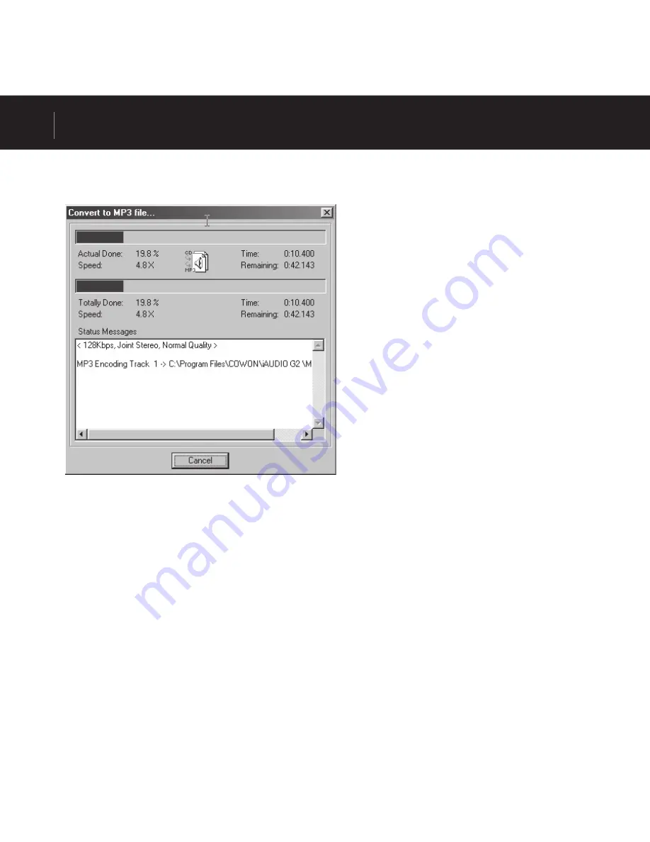 Cowon iAUDIO G2 User Manual Download Page 38