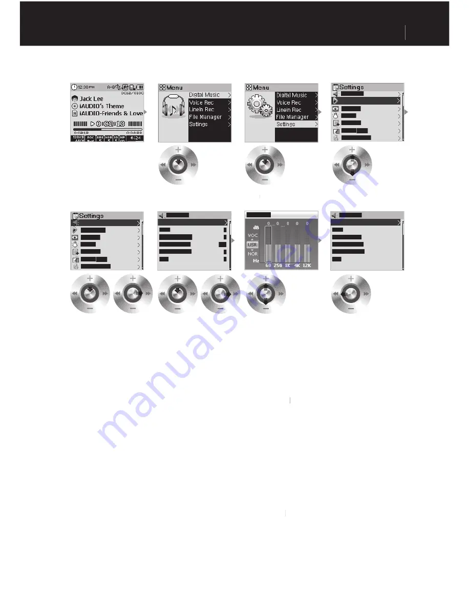 Cowon iAUDIO M5 User Manual Download Page 13