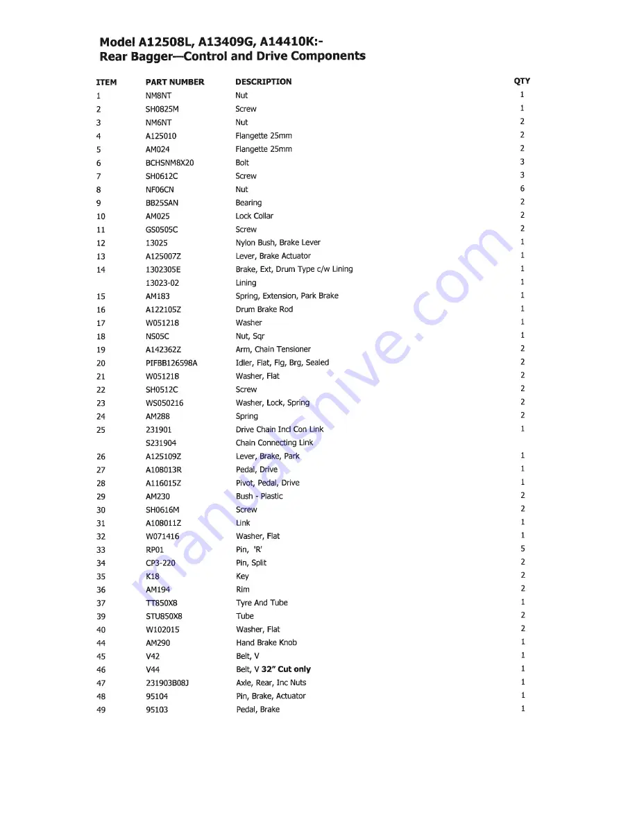 COX A12208G Manual Download Page 55