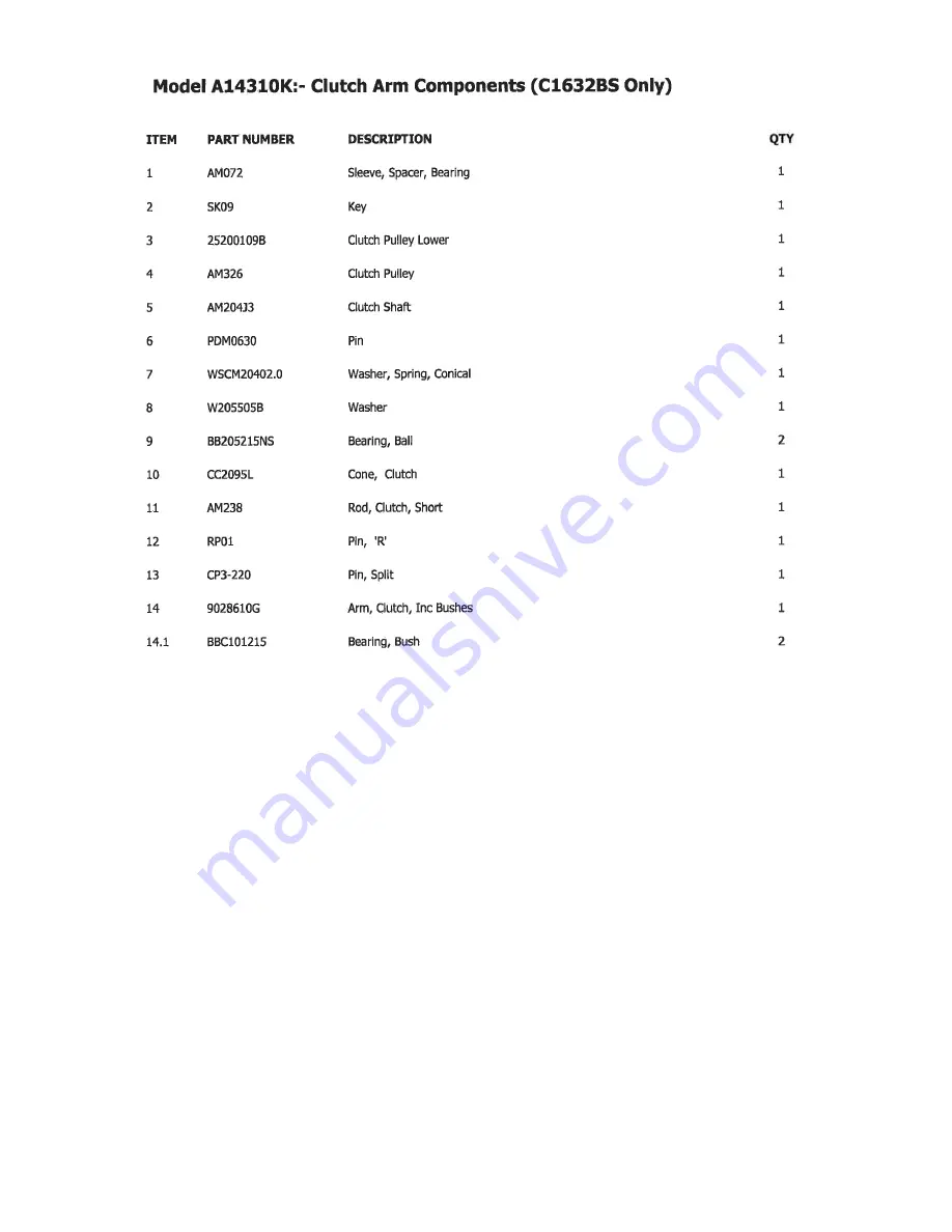 COX A12208G Manual Download Page 63