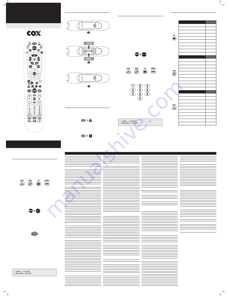 COX Custom 4 Device User Manual Download Page 1