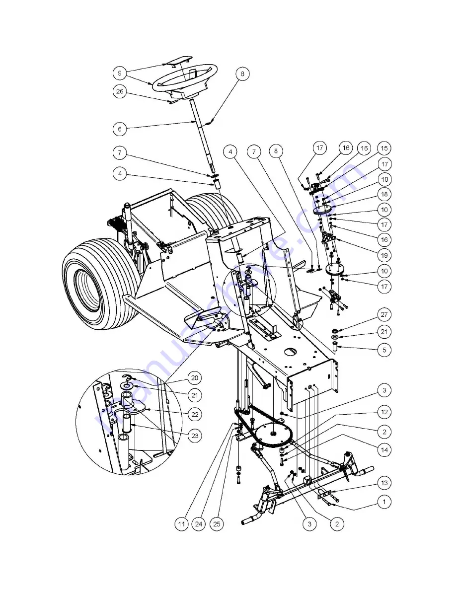 COX Live Axle Drive A16815G Owner'S Manual Download Page 26