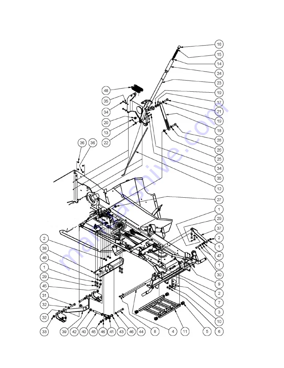 COX Live Axle Drive A16815G Owner'S Manual Download Page 44