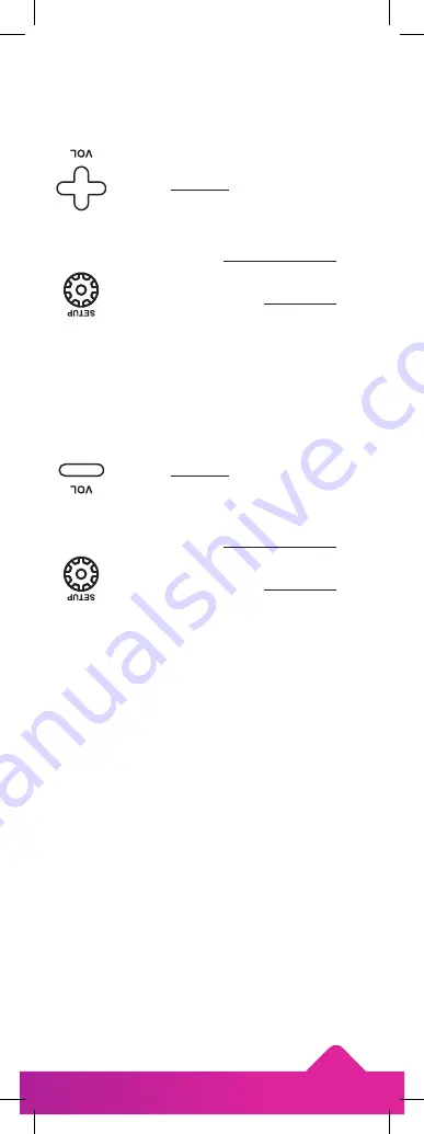 COX MINI BOX BIG BUTTON REMOTE CONTROL Setup Manual Download Page 25