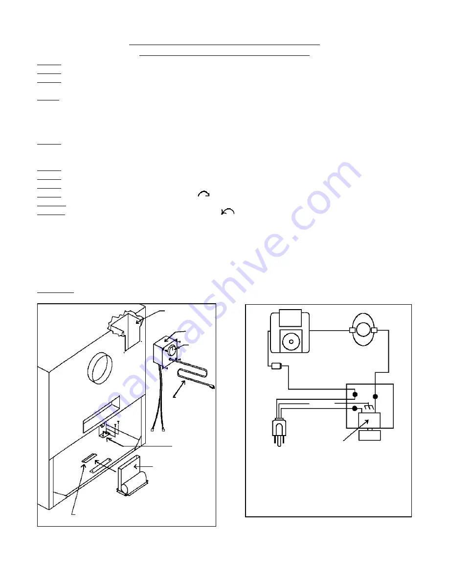 COZY VC201A-H and Installation And Operating Instructions Manual Download Page 13