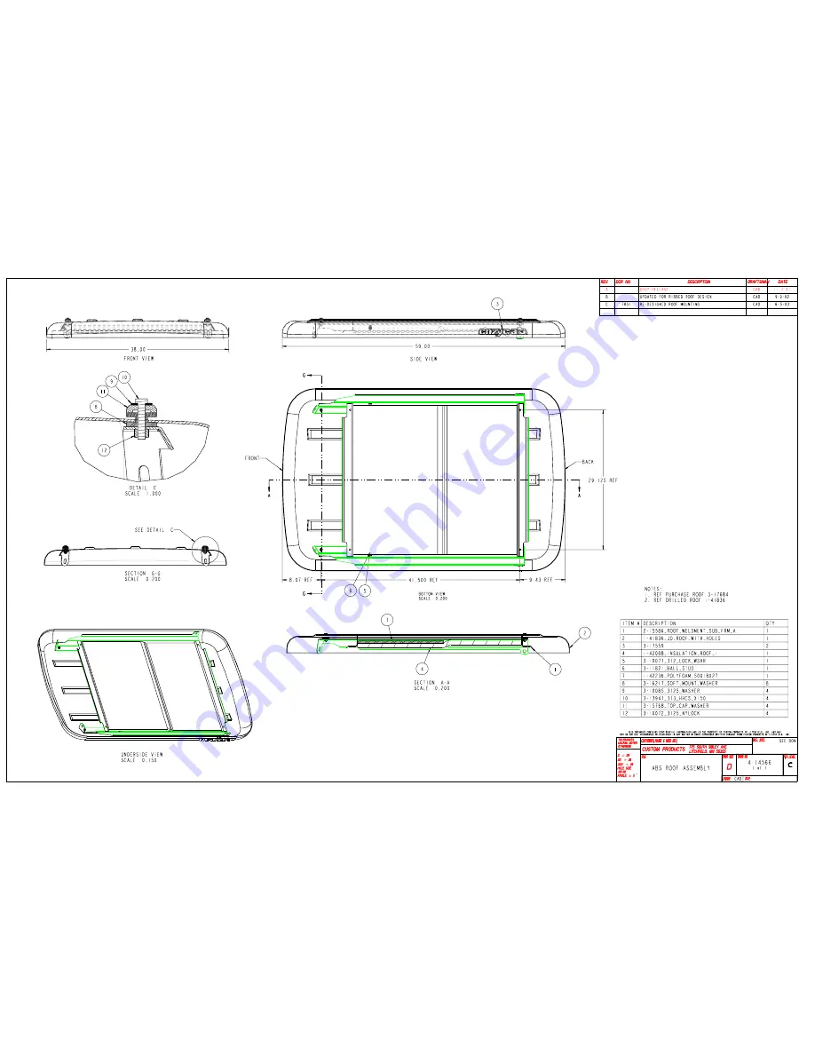 CozyCab A-11241 Mounting Instructions Download Page 26