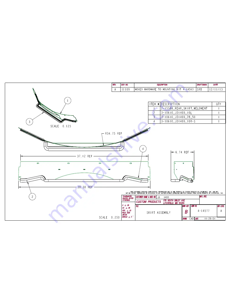 CozyCab A-11241 Mounting Instructions Download Page 27