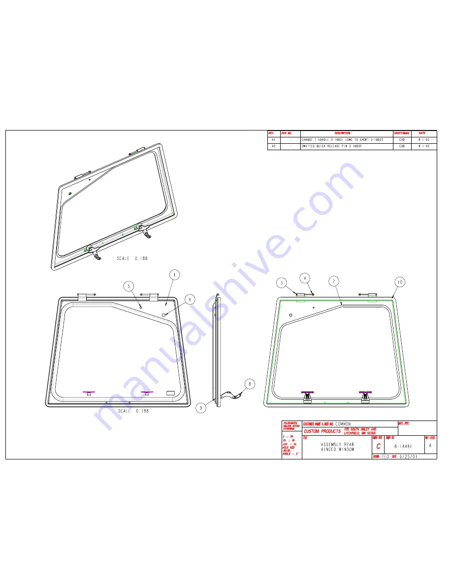 CozyCab A-11289 Mounting Instructions Download Page 22