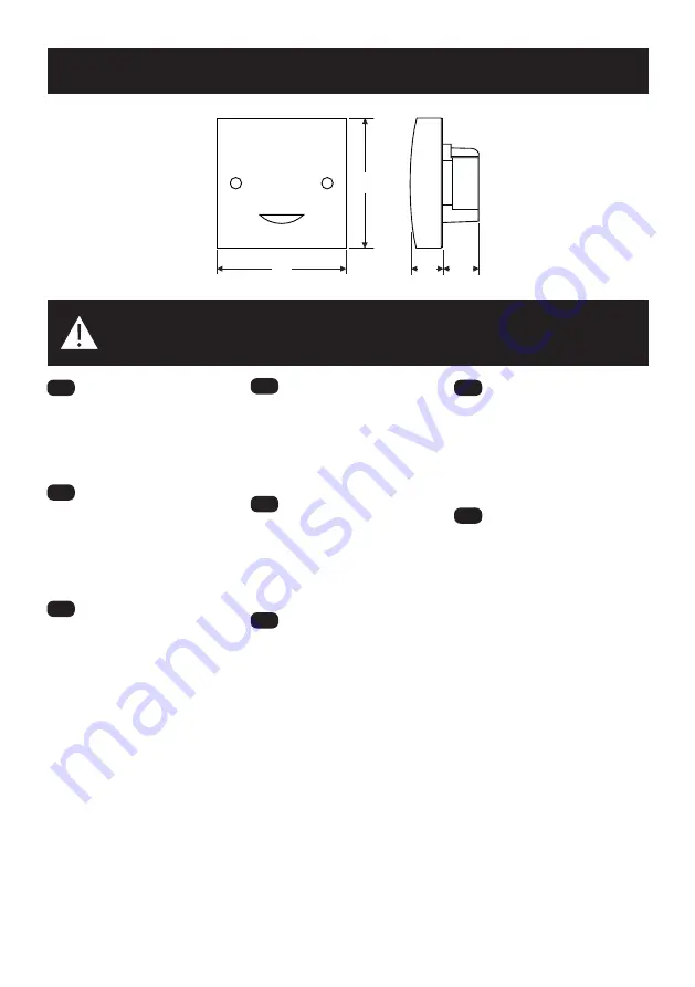 CP Electronics MWS1A-C-PRM Скачать руководство пользователя страница 2