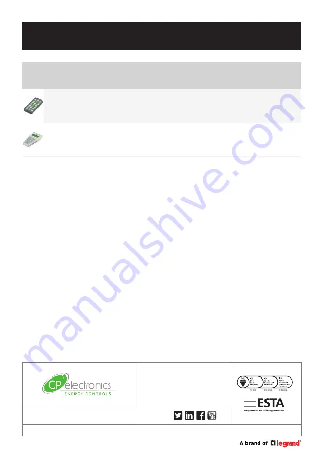 CP Electronics MWS1A-C-PRM Installation Manual Download Page 16