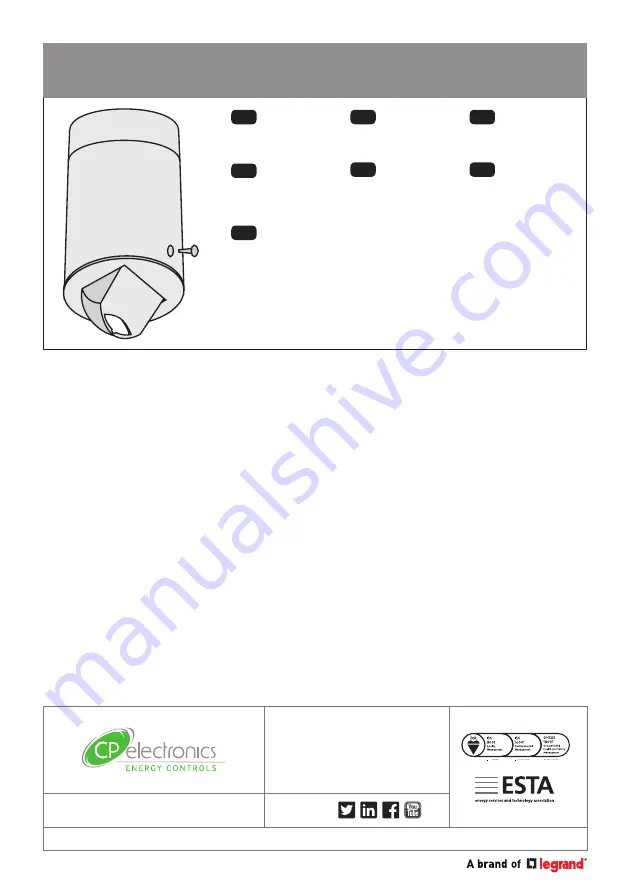 CP Electronics MWS3A-DBB-EXT Installation Manual Download Page 4