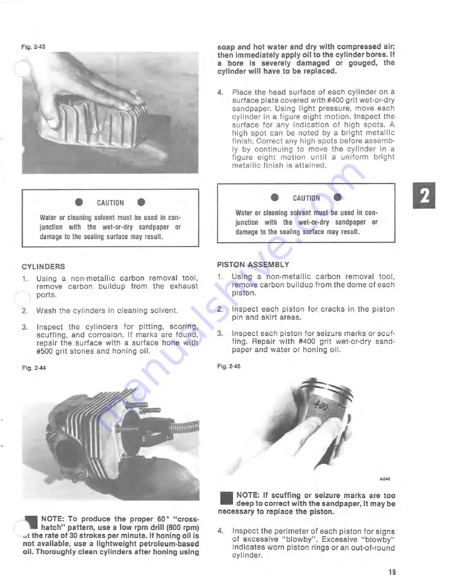 CPC 1987 Arctic Cat Super Jag Service Manual Download Page 22