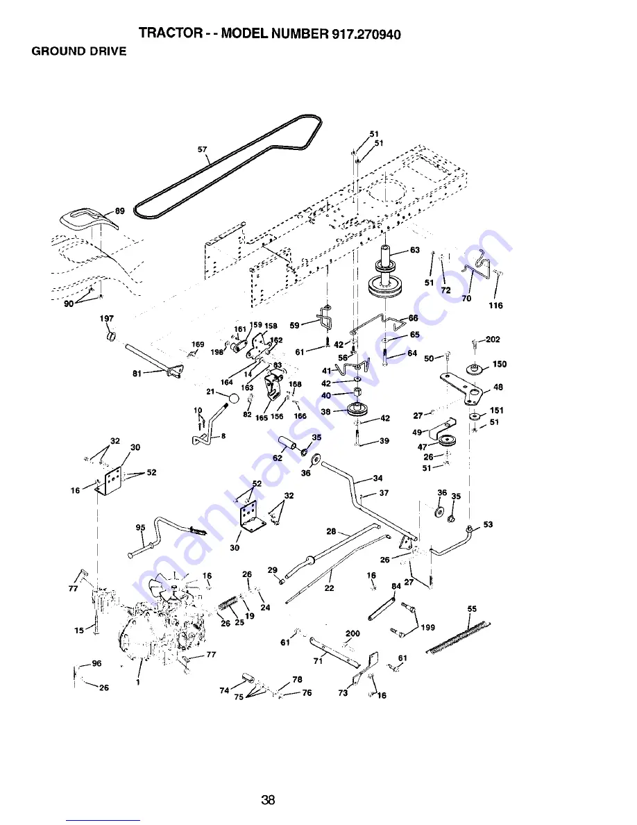 Crafstman 917.270940 Owner'S Manual Download Page 38