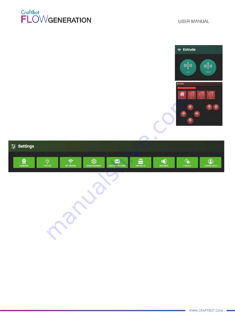 CraftBot CB4 FLOW Series User Manual Download Page 33