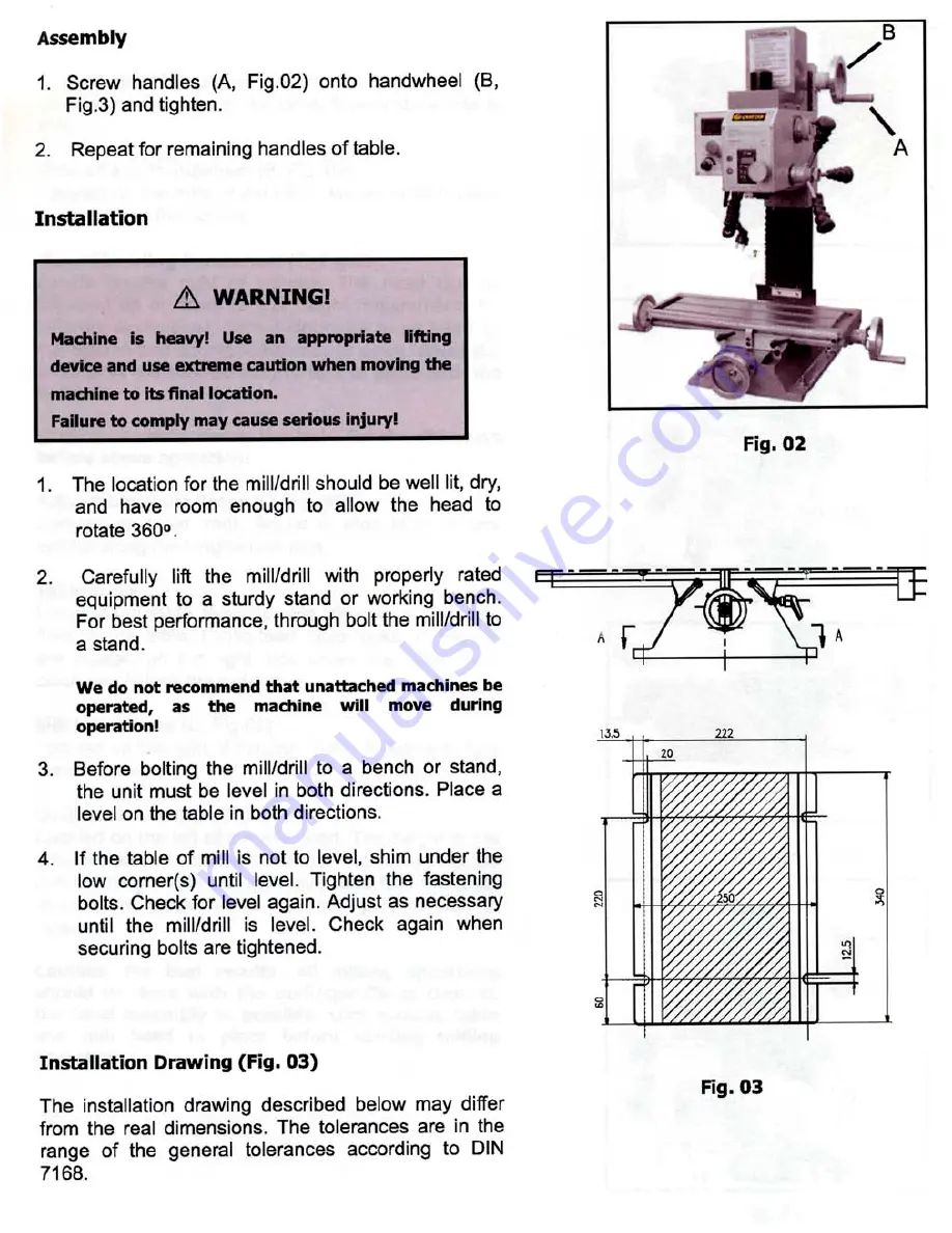 Craftex CT129 Скачать руководство пользователя страница 6