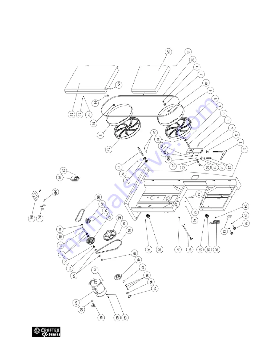 Craftex CX119 Скачать руководство пользователя страница 24