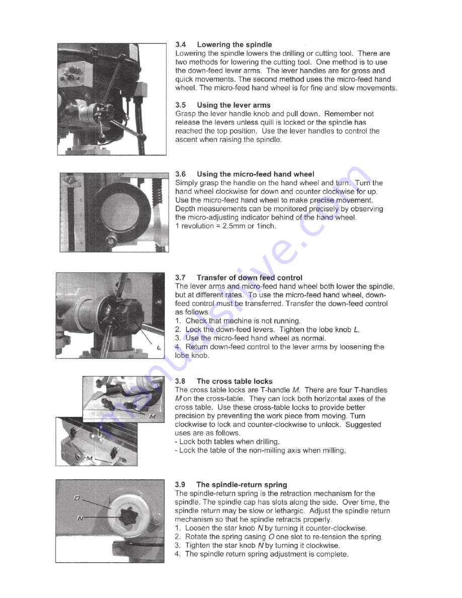 Craftex CX604 User Instruction Download Page 9