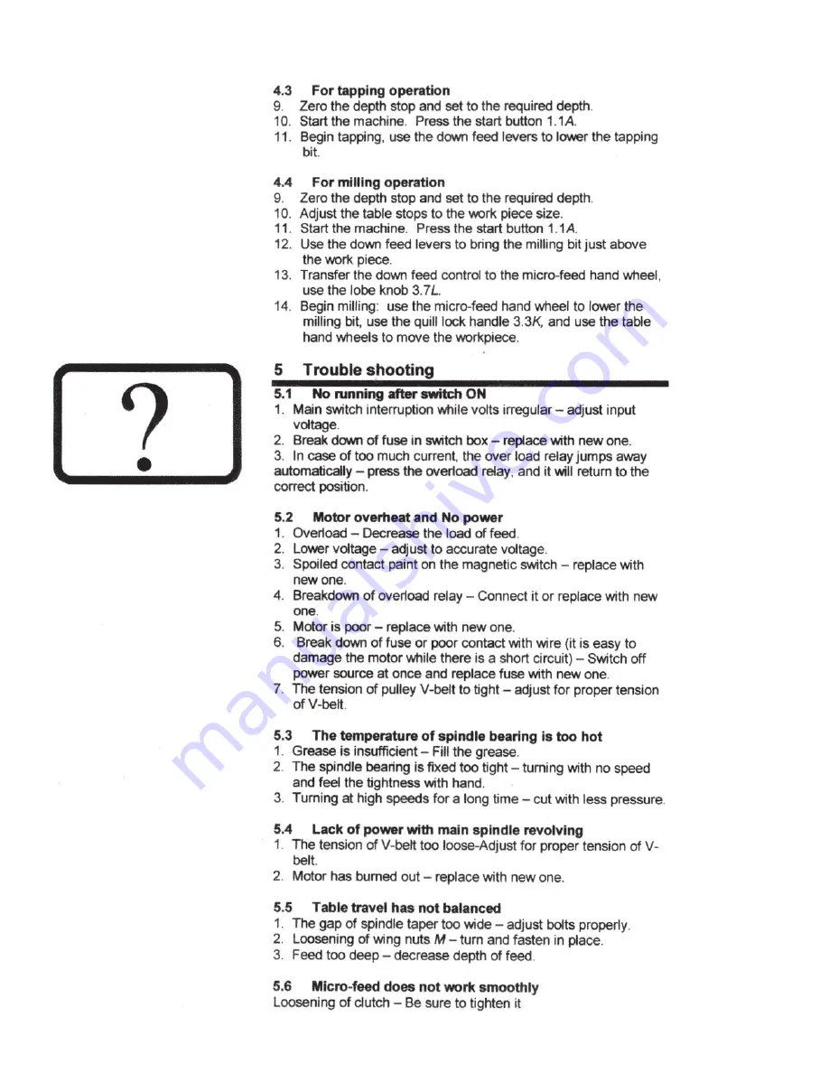 Craftex CX604 User Instruction Download Page 12