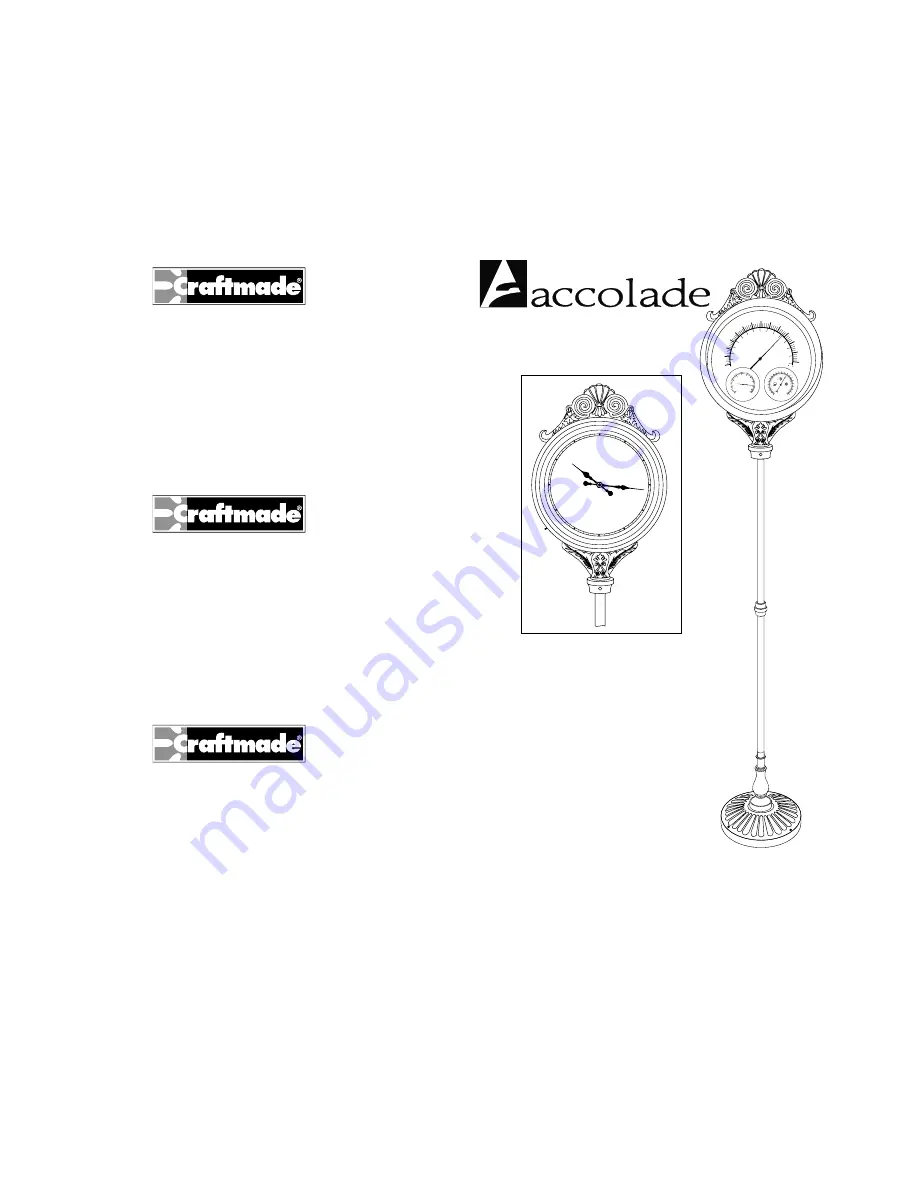 Craftmade Accolade TH012 Assembling Instructions Download Page 1