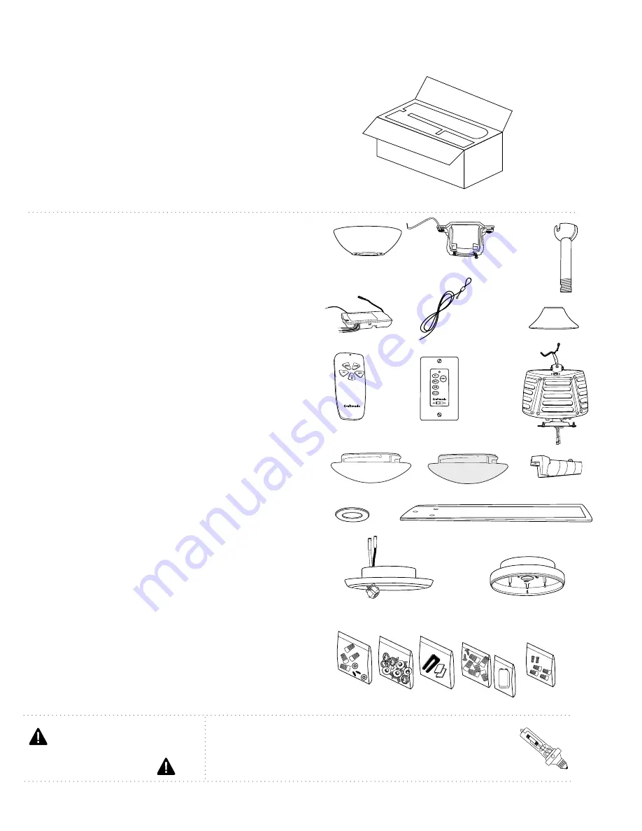 Craftmade LOU52AGV4 Installation Manual Download Page 3