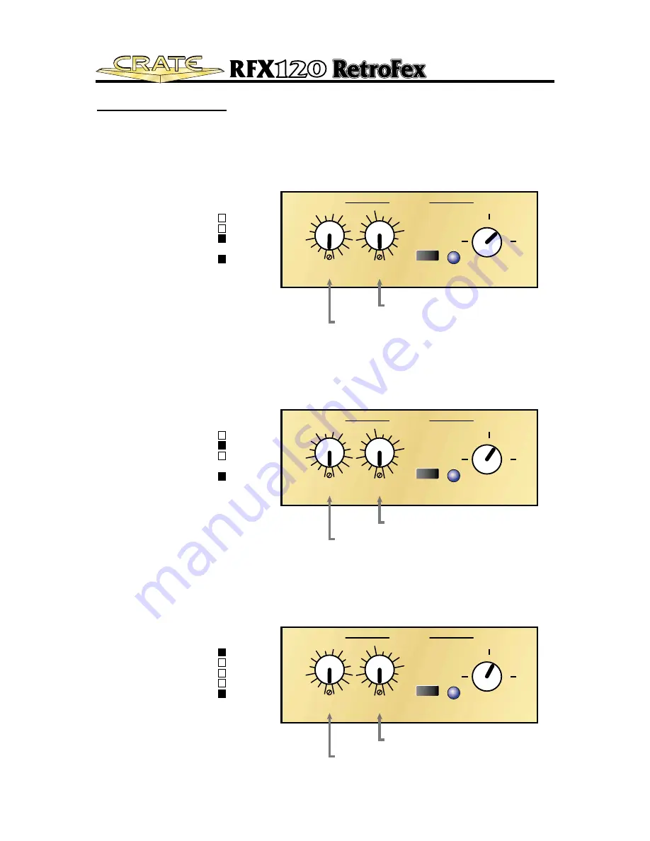 Crate RFX120 RetroFex User Manual Download Page 11