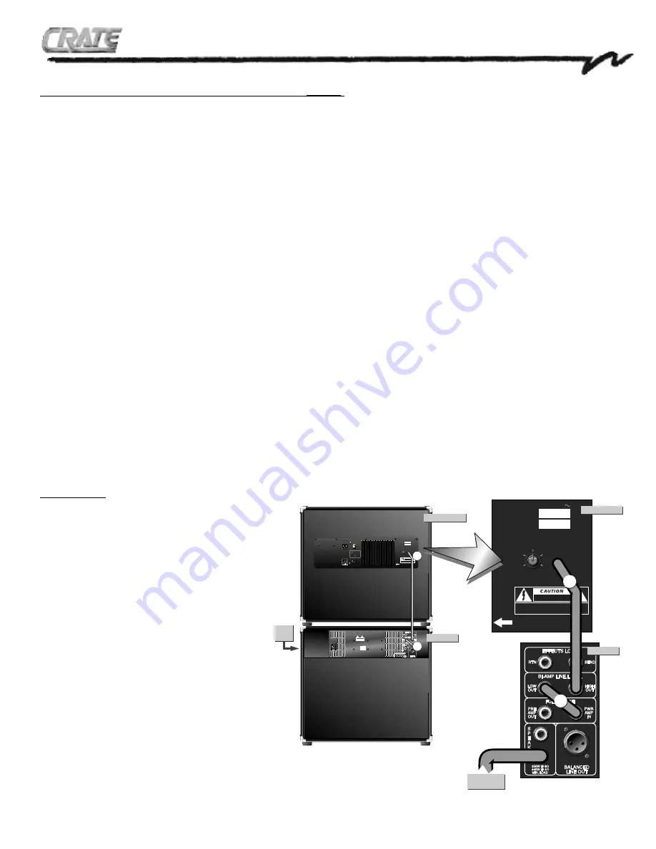 Crate ThunderBass BX-4115 Owner'S Manual Download Page 9