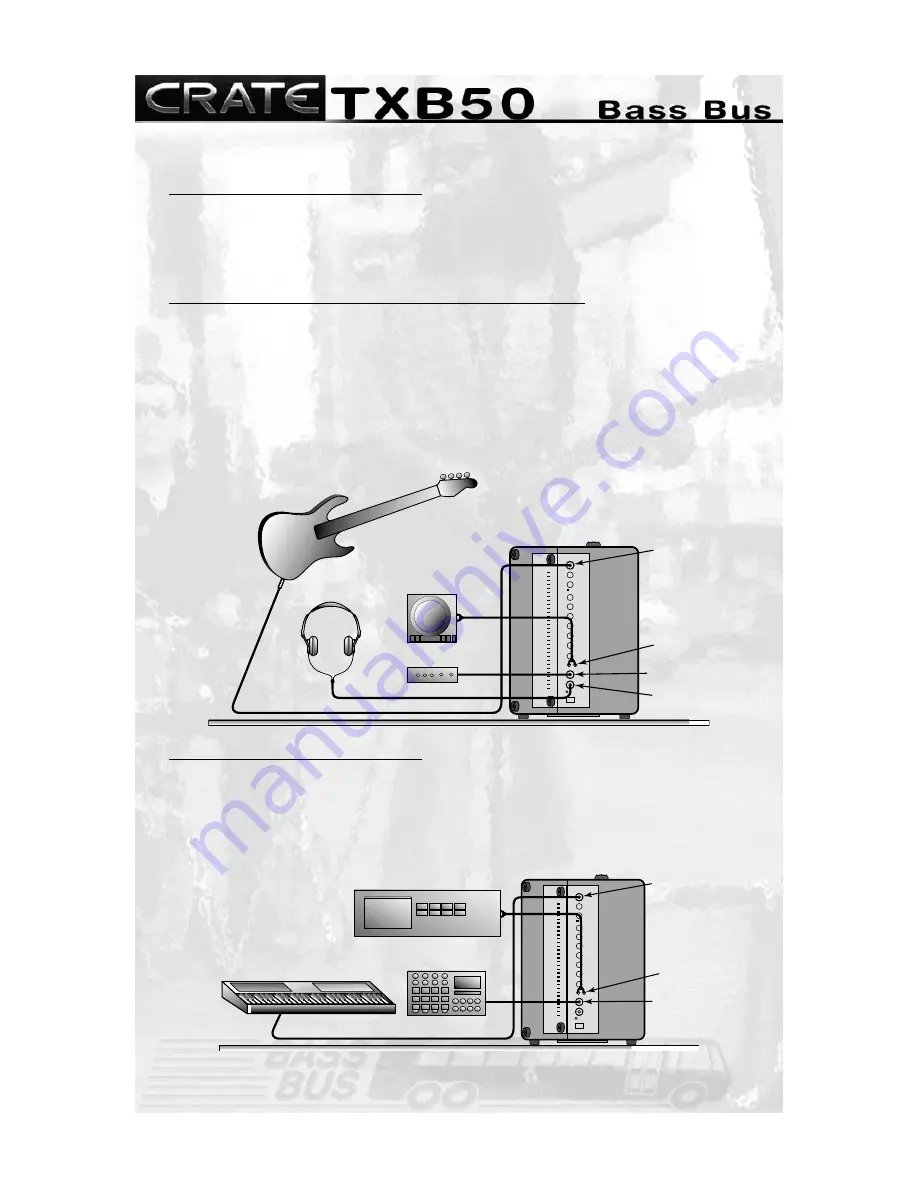 Crate TXB50 Driver Manual Download Page 9