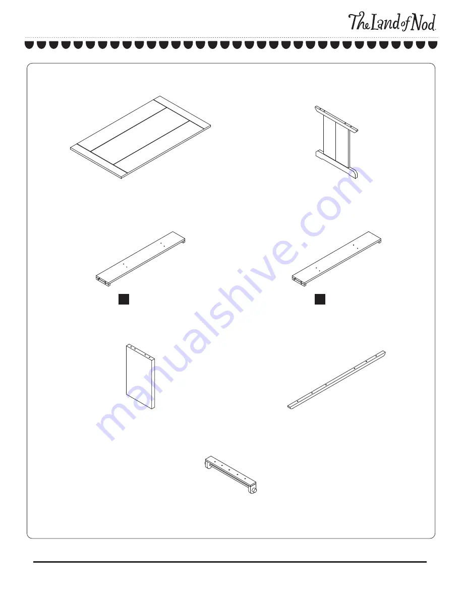 Crate&Barrel Archie Play Table Скачать руководство пользователя страница 2