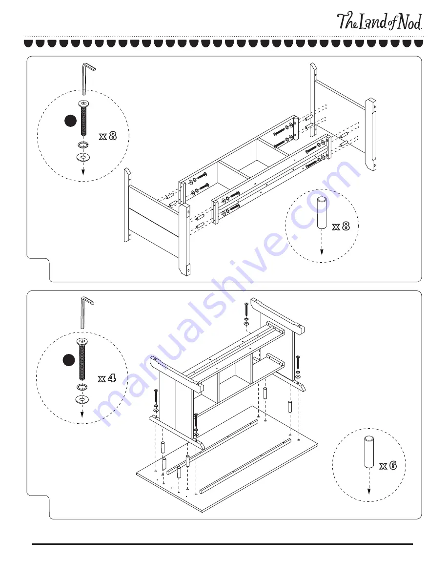 Crate&Barrel Archie Play Table Скачать руководство пользователя страница 4