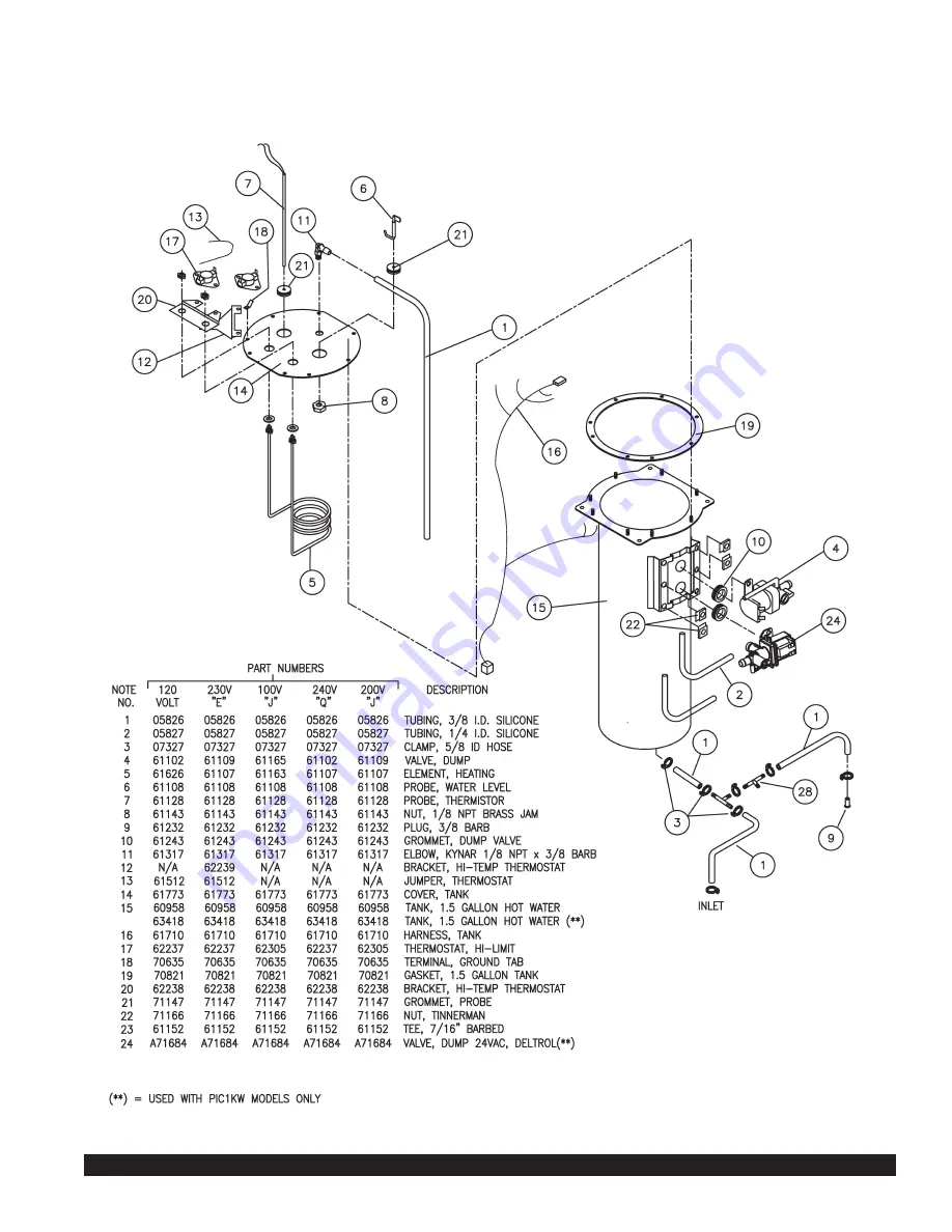 Crathco CC-302-20 Service Manual Download Page 25