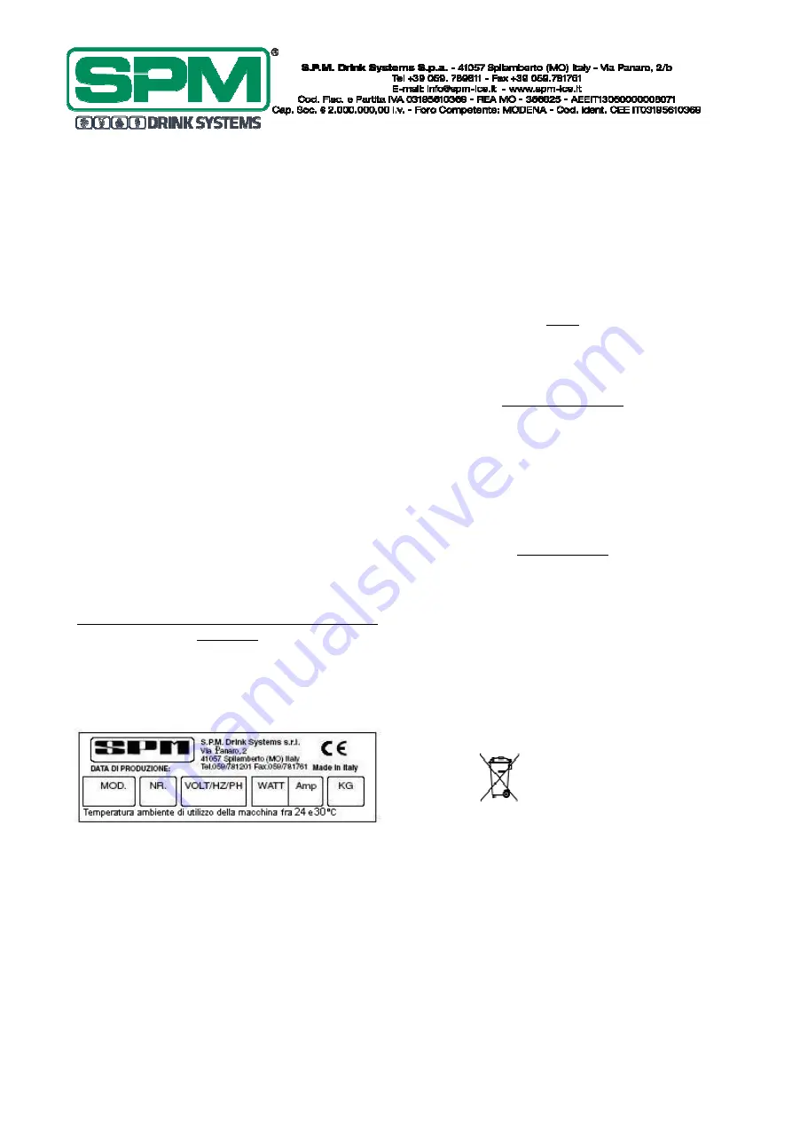 Crathco SPM MP Operator'S Manual Download Page 39