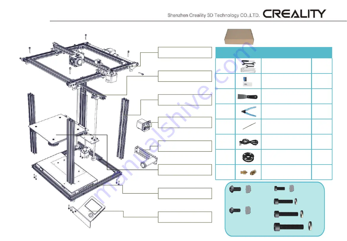 Creality Ender-5 Скачать руководство пользователя страница 5