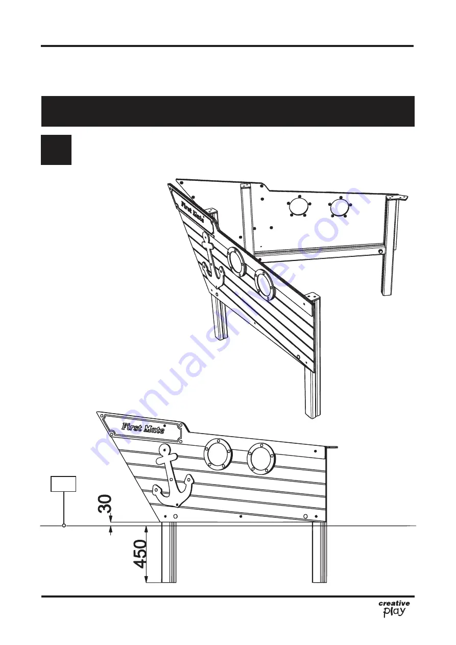 Creative Play THE CAPTAIN Installation Instructions Manual Download Page 19